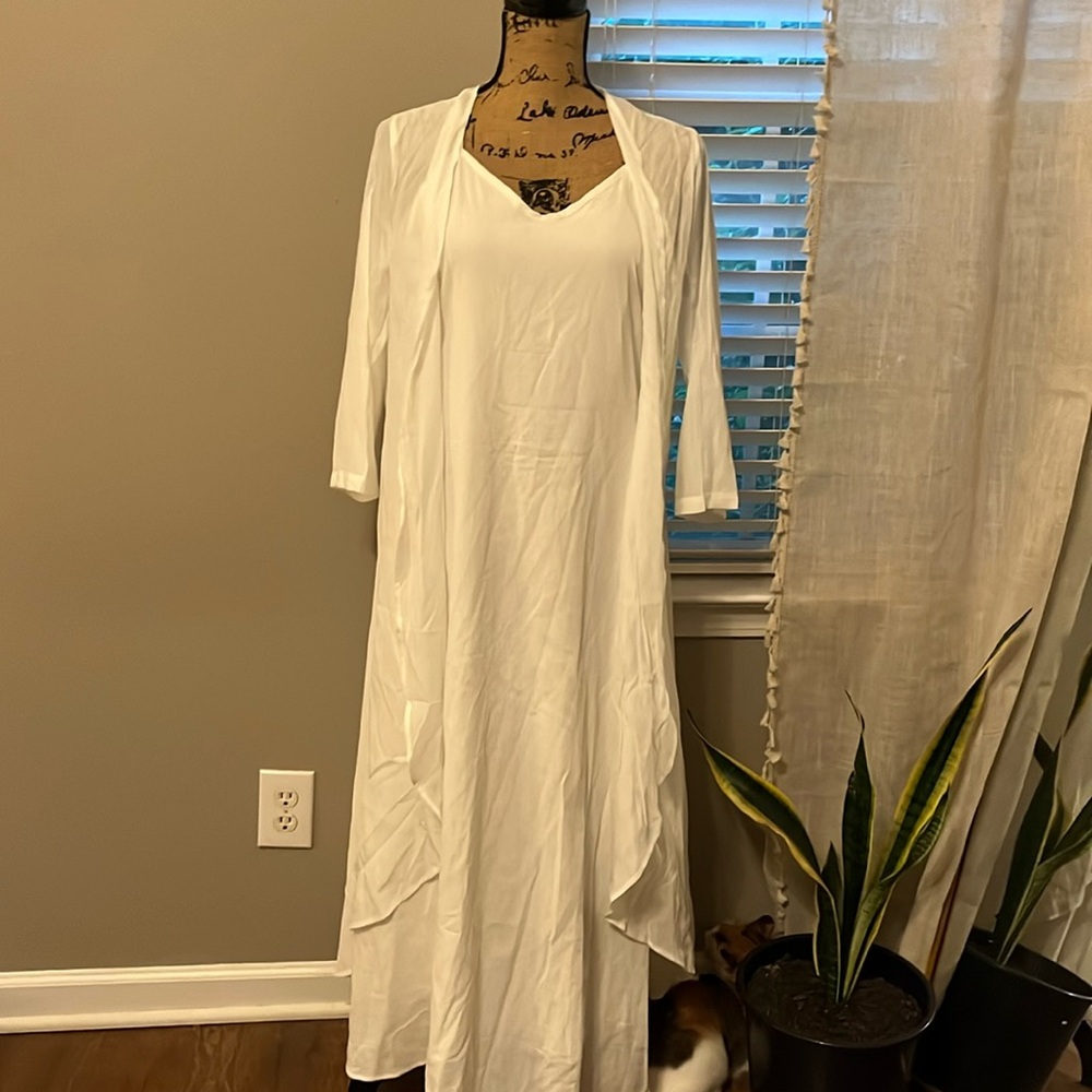 Nightgown and sheer robe size medium